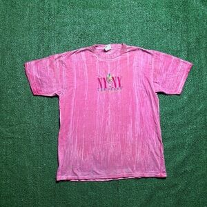 NY NY Las Vegas Pink Tee Size XL